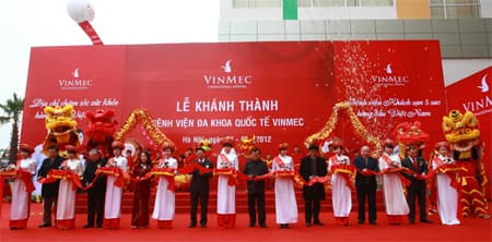 Khánh thành Bệnh viện Đa khoa quốc tế 5 sao VINMEC