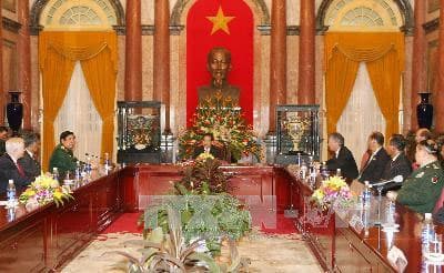 Chủ tịch nước Nguyễn Minh Triết chúc mừng thành công của Hội nghị ADMM+