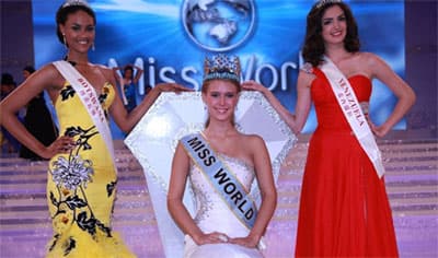 Người đẹp Mỹ đăng quang Hoa hậu Thế giới 2010