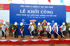 Hơn 44 tỷ đồng xây dựng Đài kiểm soát không lưu tại Cần Thơ