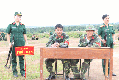 Những nữ xạ thủ chắc tay súng trên xạ trường