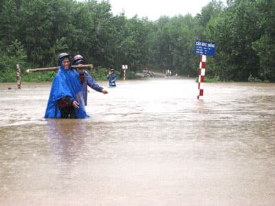 Miền Trung đề phòng lũ lên trở lại