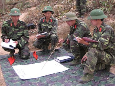 Dấu chân người lính