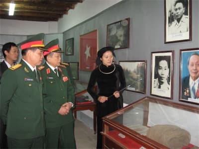 Nặng lòng với di tích khu rừng Trần Hưng Đạo