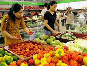 Chỉ số giá tiêu dùng năm 2010  tăng 11,75%