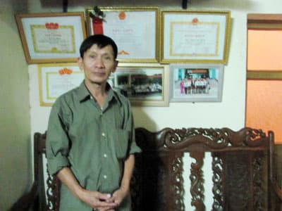 Người nông dân được vinh danh Công dân ưu tú