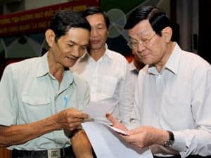Chủ tịch nước Trương Tấn Sang: Cải cách chế độ tiền lương để phù hợp đời sống