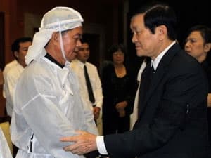 Lãnh đạo Đảng, Nhà nước viếng đồng chí Võ Trần Chí