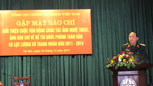 Phát động cuộc thi ảnh đề tài Quốc phòng toàn dân và lực lượng vũ trang nhân dân