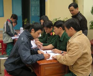 TP Pleiku (Gia Lai): Khám tuyển nghĩa vụ quân sự đợt 1 năm 2012