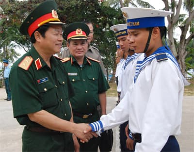 Tổng tham mưu trưởng thăm các đơn vị phía Nam