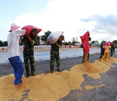 Sáng tác ảnh lực lượng vũ trang Tiền Giang