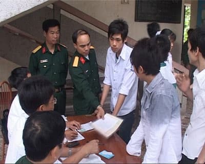 Hoàn thành tốt đăng ký nghĩa vụ quân sự