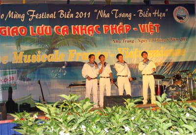 Vẻ đẹp Trường Sa tại  Festival Biển 2011