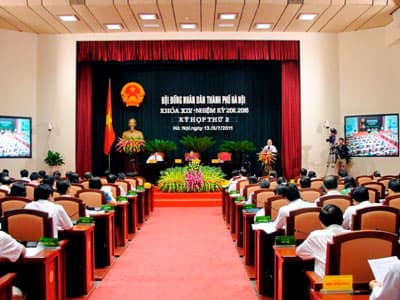 Khai mạc Kỳ họp thứ 2, HĐND thành phố Hà Nội khóa XIV