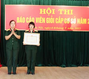 Hơn 70% thí sinh đảng viên trẻ tham gia hội thi báo cáo viên giỏi