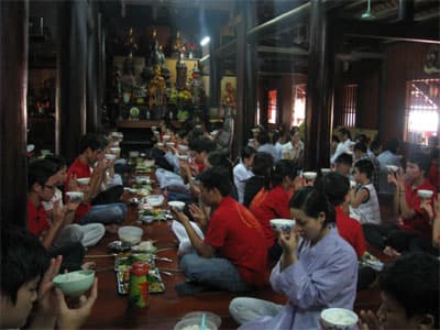 Ăn chay vào mùa Vu Lan báo hiếu