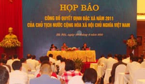 Công bố Quyết định của Chủ tịch nước đặc xá cho hơn 10.500 phạm nhân