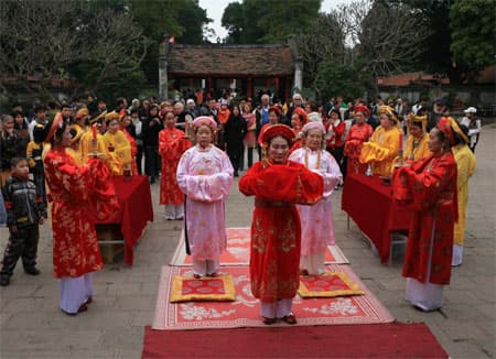 Ngày Xuân ở Văn Miếu - Quốc Tử Giám