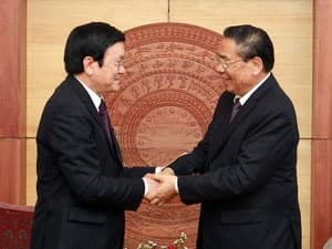 Chủ tịch nước Trương Tấn Sang kết thúc tốt đẹp chuyến thăm hữu nghị chính thức Lào
