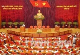 Bế mạc Hội nghị lần thứ 11 Ban Chấp hành Trung ương Đảng (khóa X)