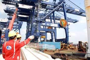 Cảng Hiệp Phước – Nhà Bè đã đón chuyến tàu nước ngoài đầu tiên