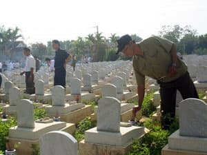 Tri ân liệt sỹ vì sự nghiệp cách mạng Việt –Lào