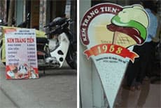 Nhan nhản kem Tràng Tiền giả