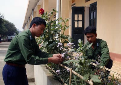 Lính ra-đa trên thảo nguyên xanh