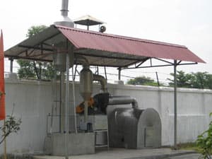 Công nghệ đốt nhiệt phân xử lí chất thải nguy hại
