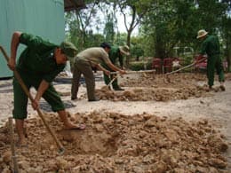 Tình quân dân nơi biên giới