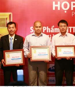 Phần mềm eOffice đoạt giải Nhất bình chọn "Giải pháp CNTT-TT hay nhất 2009"