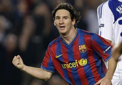 Barca thắng nhờ Messi, Inter suýt thua ở Nga