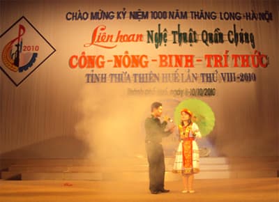 Liên hoan nghệ thuật quần chúng Công – Nông – Binh – Trí thức năm 2010