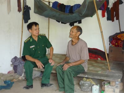 Nhà mới ở vùng biên