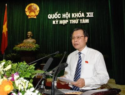 Trình bày 3 dự thảo luật và 1 nghị quyết