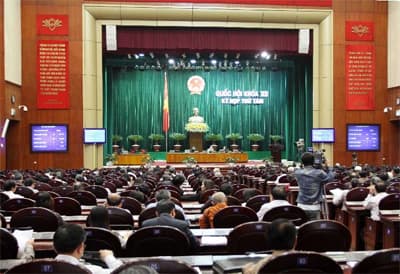 Thông qua hai nghị quyết