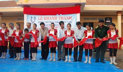 Khánh thành Trường THCS bán trú Nguyễn Duy Hiệu ở Quảng Nam