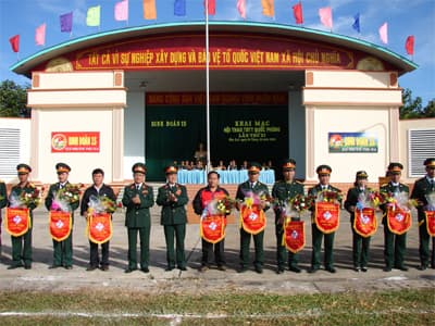 Binh đoàn 15: Tổ chức Hội thao quốc phòng năm 2010