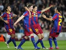 Barca thắng nhẹ Rubin, Inter thua thảm trước Bremen