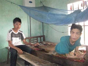 Một gia đình cần được giúp đỡ