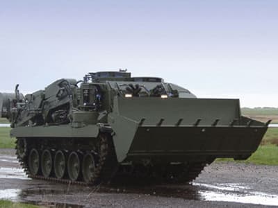 BAE Systems bắt đầu sản xuất xe công binh và phá mìn Terrier