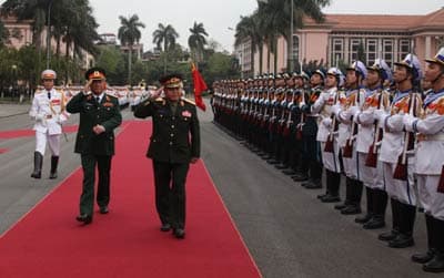 Tổng Tham mưu trưởng QĐND Lào thăm chính thức Việt Nam