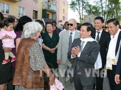 Chủ tịch nước Nguyễn Minh Triết thăm Bê-la-rút