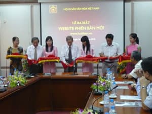 Ra mắt website Hội Di sản văn hoá Việt Nam