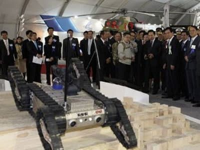 Hàn Quốc triển khai robot trinh sát tại biên giới giáp CHDCND Triều Tiên