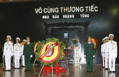Tổ chức trọng thể Lễ tang nhà cách mạng lão thành, nhà báo Hoàng Tùng