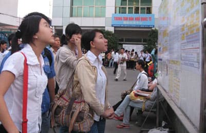 Các trường đại học hoàn thành việc công bố điểm thi