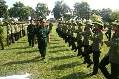 Kiểm tra công tác luyện tập các khối của Bộ Công an tham gia diễu binh tại Lễ kỷ niệm 1000 năm Thăng Long - Hà Nội