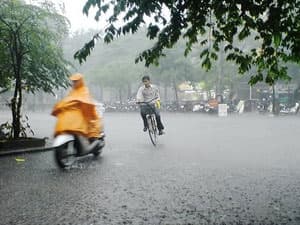 Bắc Bộ có mưa đến cuối tuần do áp cao cận nhiệt